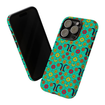 Tough Cases, Aquarius, Zodiac v2, Flower Pattern