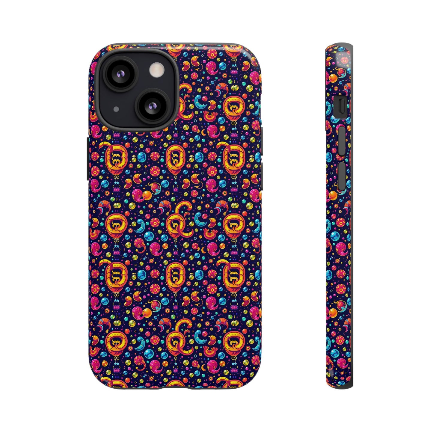 Tough Cases, Aquarius, Zodiac v1, Bubble Pattern