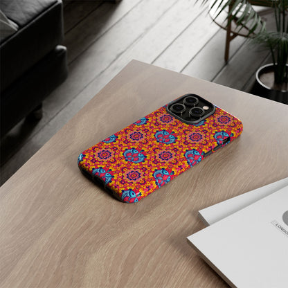 Tough Cases, Pisces, Zodiac v1, Flower Pattern