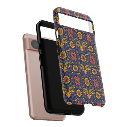 Tough Cases, Taurus, Zodiac v3, Flower Pattern