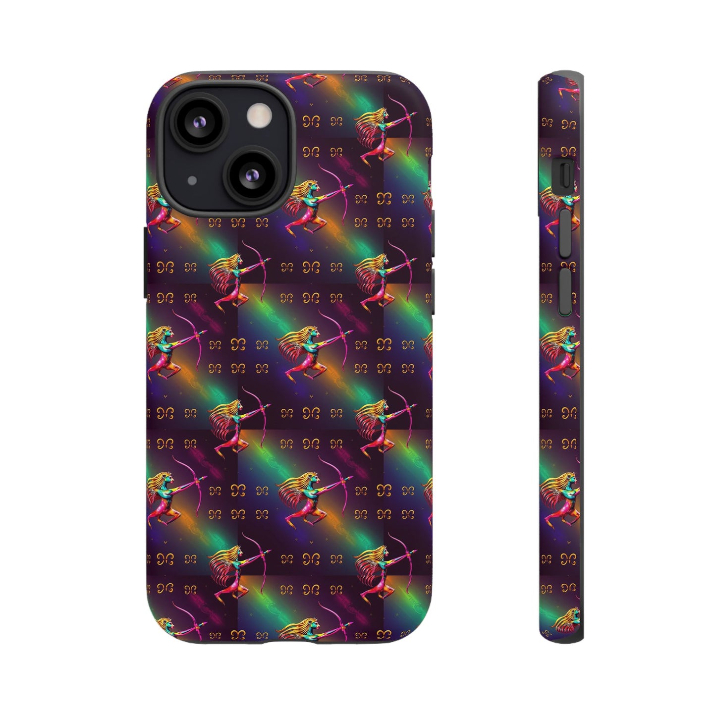 Tough Cases, Sagittarius, Zodiac v1, Metal Pattern