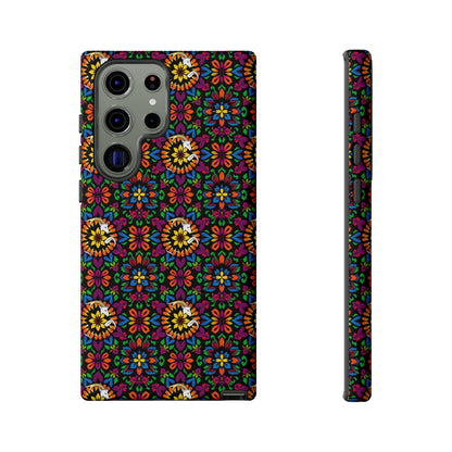 Tough Cases, Capricorn, Zodiac v2, Flower Pattern