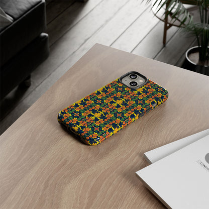 Tough Cases, Libra, Zodiac v3, Flower Pattern