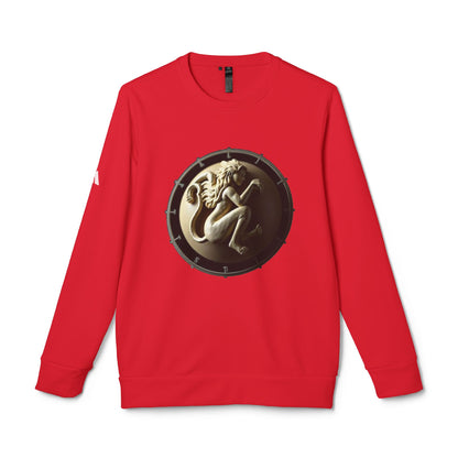 Adidas, Unisex Fleece Crewneck Sweatshirt, Virgo, Space Symbol, Zodiac