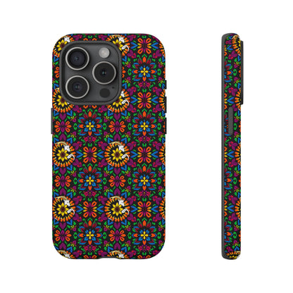 Tough Cases, Capricorn, Zodiac v2, Flower Pattern