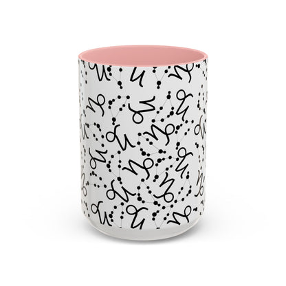 Accent Coffee Mug with the Capricorn sign (11, 15oz)