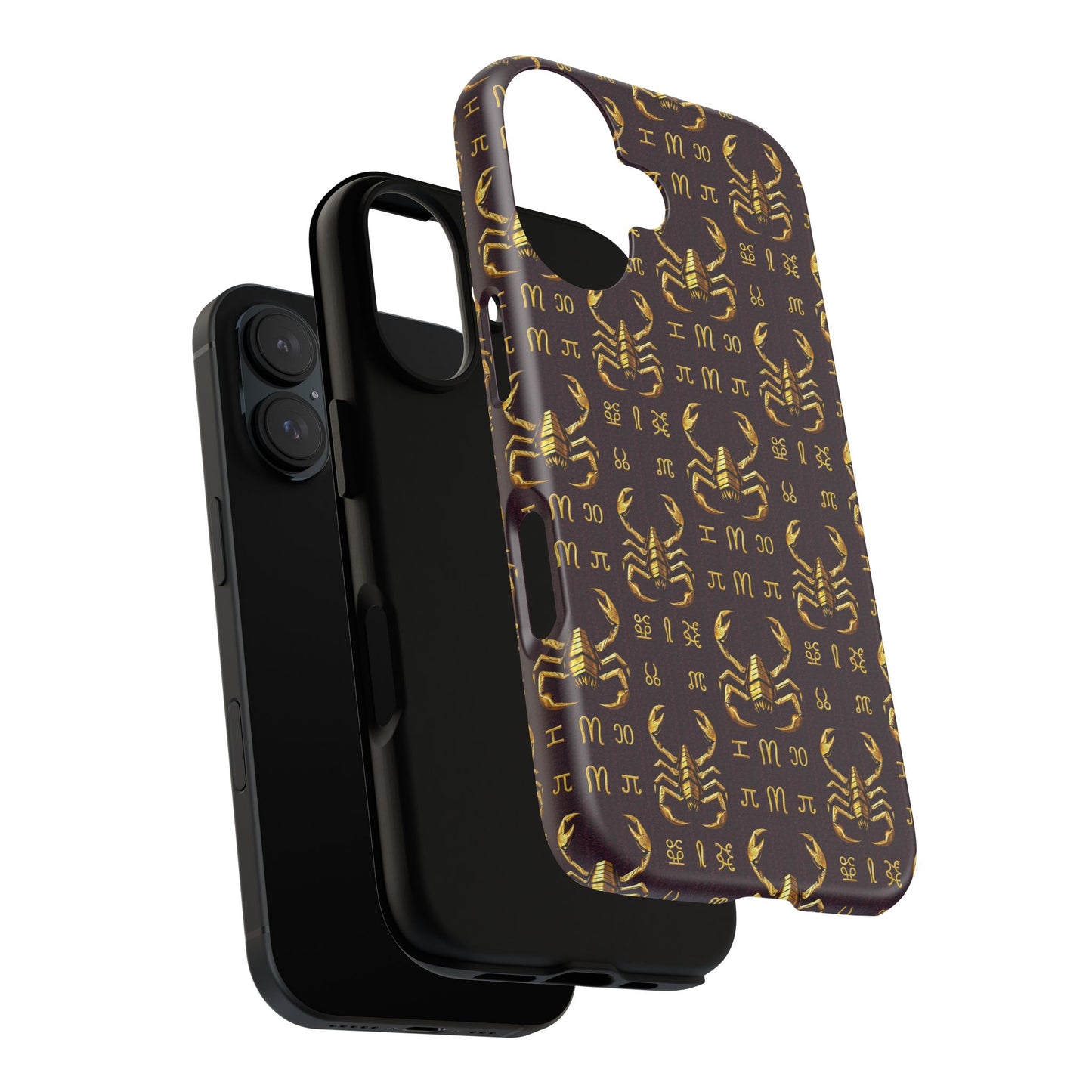 Tough Cases, Scorpio, Zodiac v2, Metal Pattern
