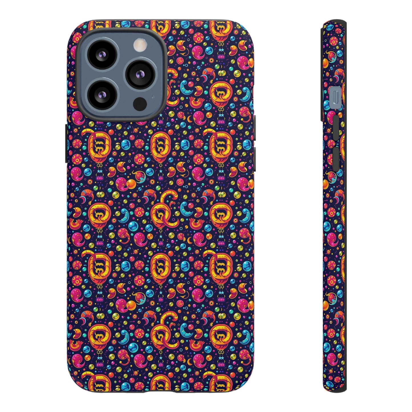 Tough Cases, Aquarius, Zodiac v1, Bubble Pattern