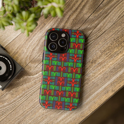 Tough Cases, Aries, Zodiac v2, Shape Pattern