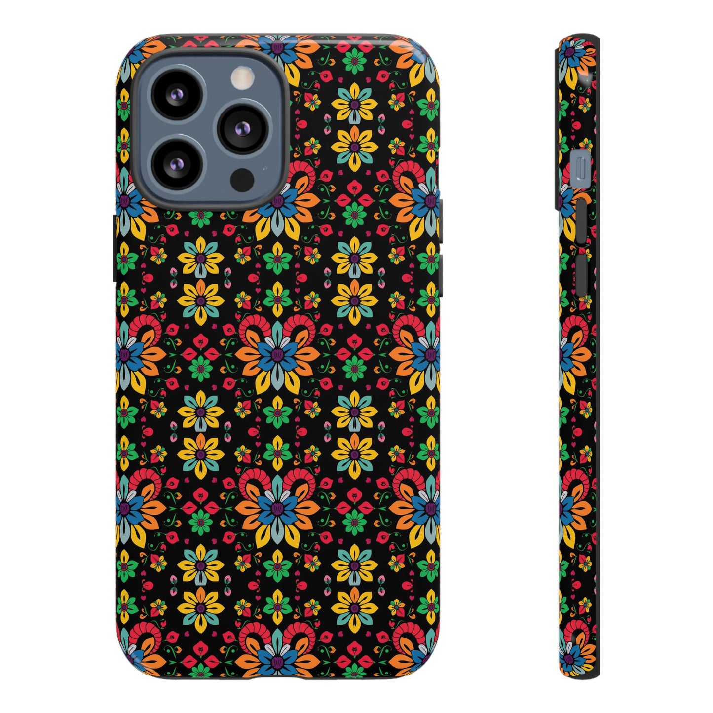Tough Cases, Aries, Zodiac v2, Flower Pattern
