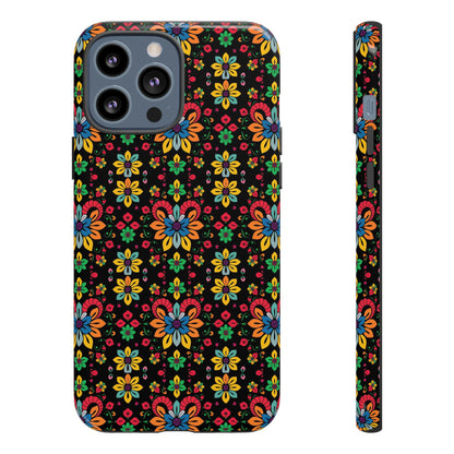 Tough Cases, Aries, Zodiac v2, Flower Pattern