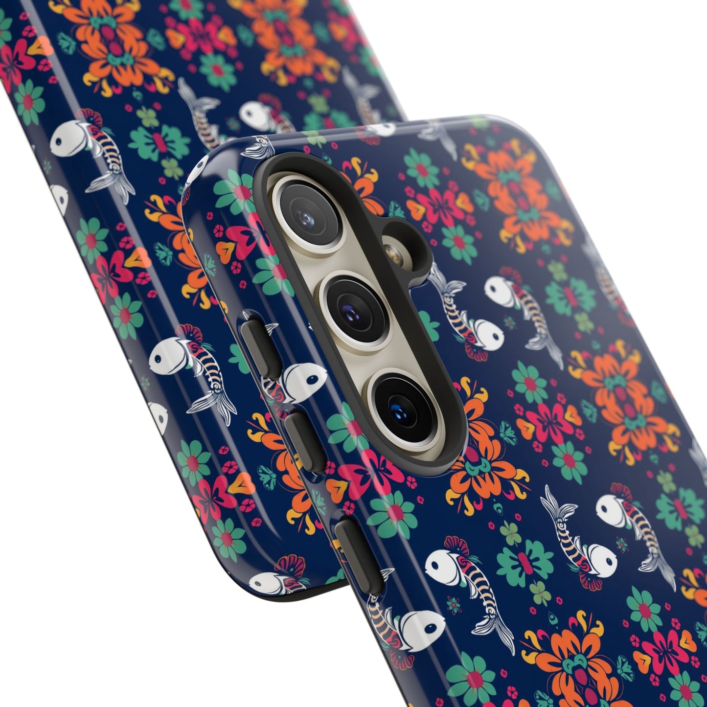 Tough Cases, Pisces, Zodiac, Flower Pattern