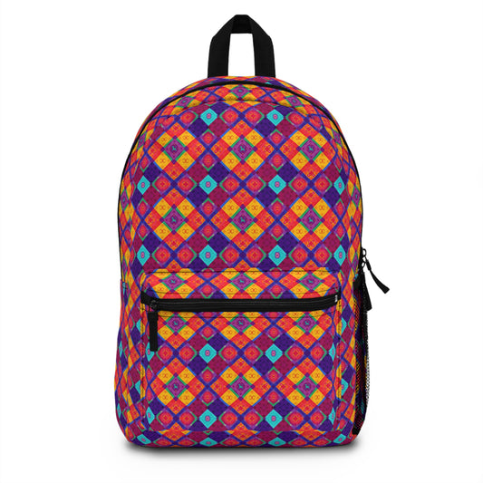 Backpack, Virgo, Zodiac v1, Shapes Pattern