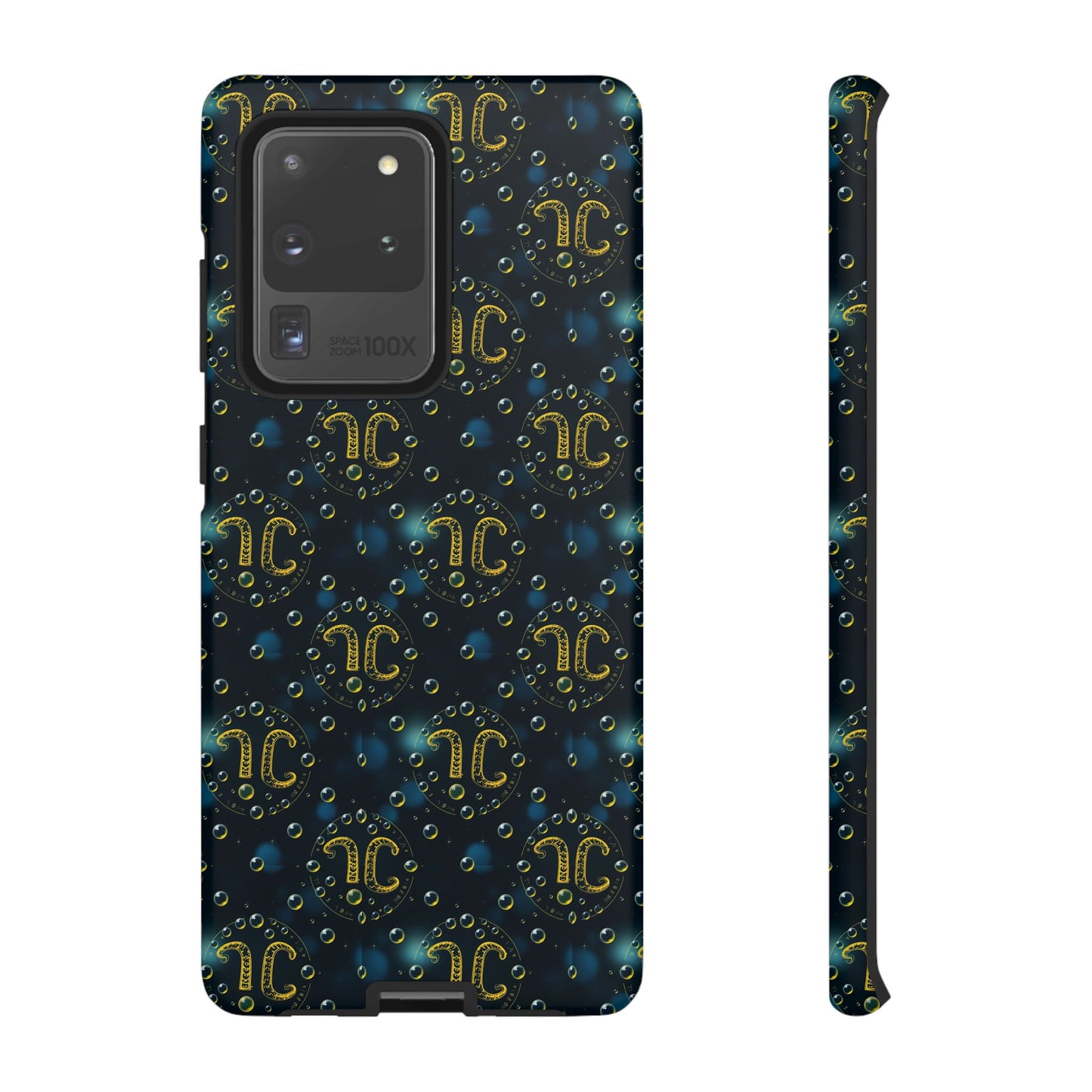 Tough Cases, Aquarius, Zodiac v2, Bubble Pattern