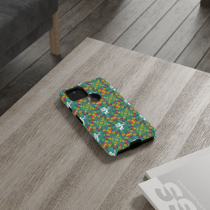 Tough Cases, Sagittarius, Zodiac, Flower Pattern