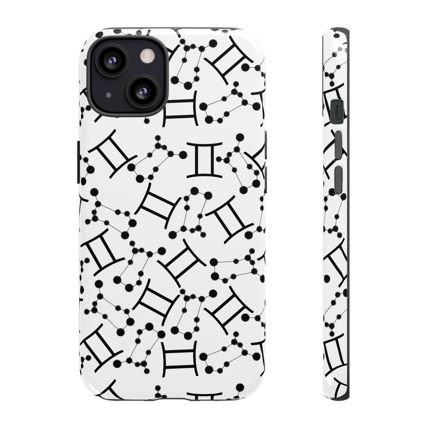 Tough Cases with the Gemini Zodiac sign for iPhone, Samsung Galaxy, and Google Pixel devices