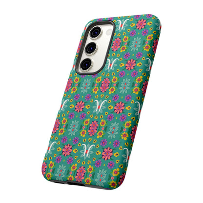 Tough Cases, Aquarius, Zodiac v4, Flower Pattern