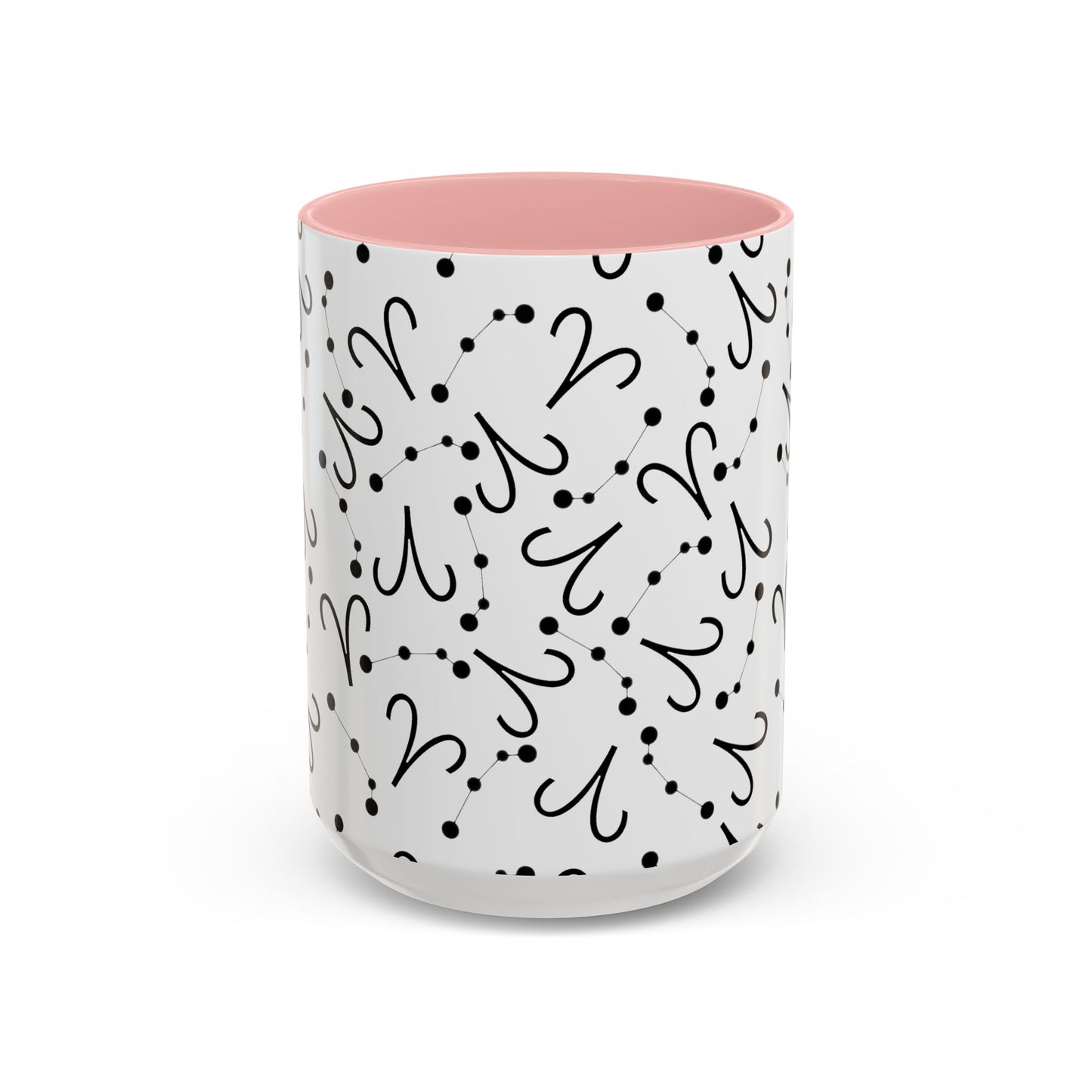 Accent Coffee Mug with the Aries sign (11, 15oz)