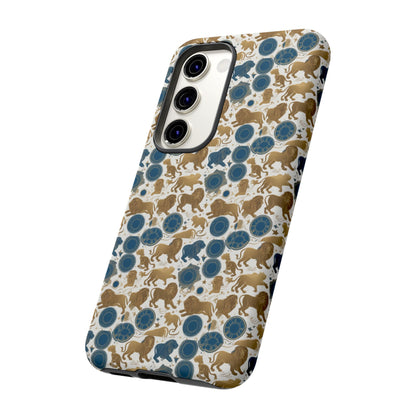 Tough Cases, Leo, Zodiac v2, Metal Pattern