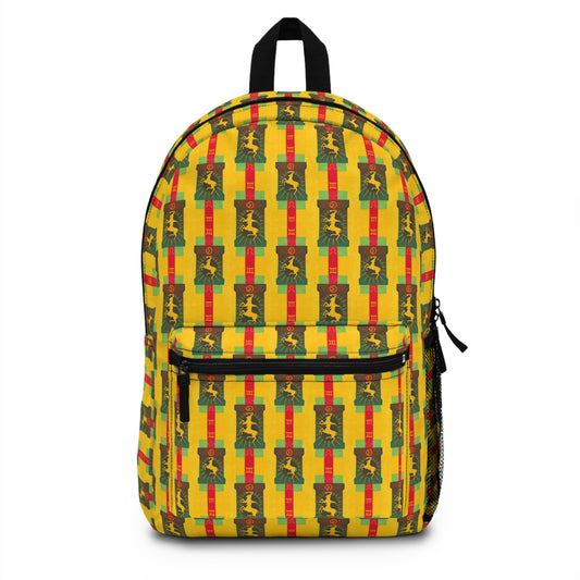 Backpack, Capricorn, Zodiac v1, Shapes Pattern