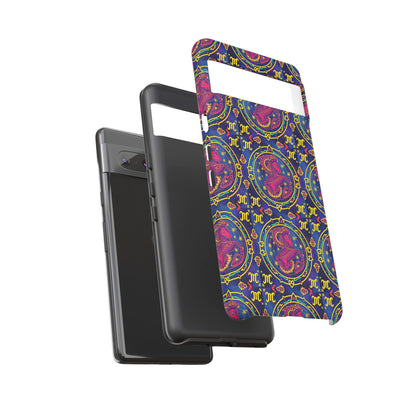 Tough Cases, Capricorn, Zodiac, Metal Pattern