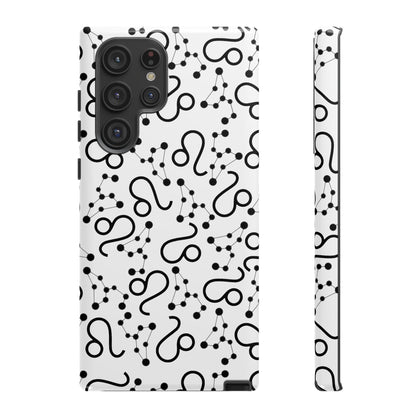 Tough Cases with the Leo Zodiac sign for iPhone, Samsung Galaxy, and Google Pixel devices