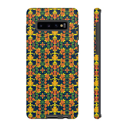 Tough Cases, Libra, Zodiac v3, Flower Pattern
