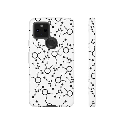 Tough Cases with the Taurus Zodiac sign for iPhone, Samsung Galaxy, and Google Pixel devices