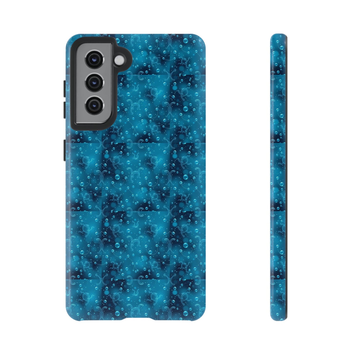 Tough Cases, Aquarius, Zodiac v3, Bubble Pattern