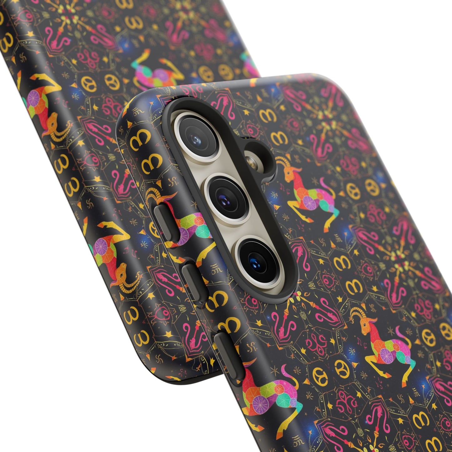Tough Cases, Capricorn, Zodiac v2, Metal Pattern