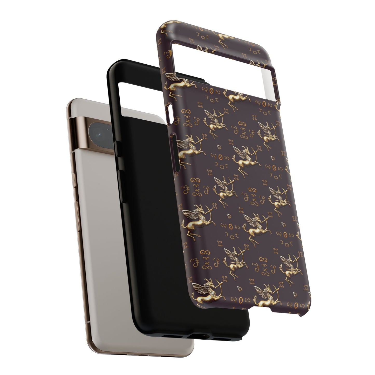 Tough Cases, Sagittarius, Zodiac v3, Metal Pattern