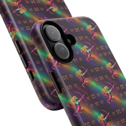 Tough Cases, Sagittarius, Zodiac v1, Metal Pattern