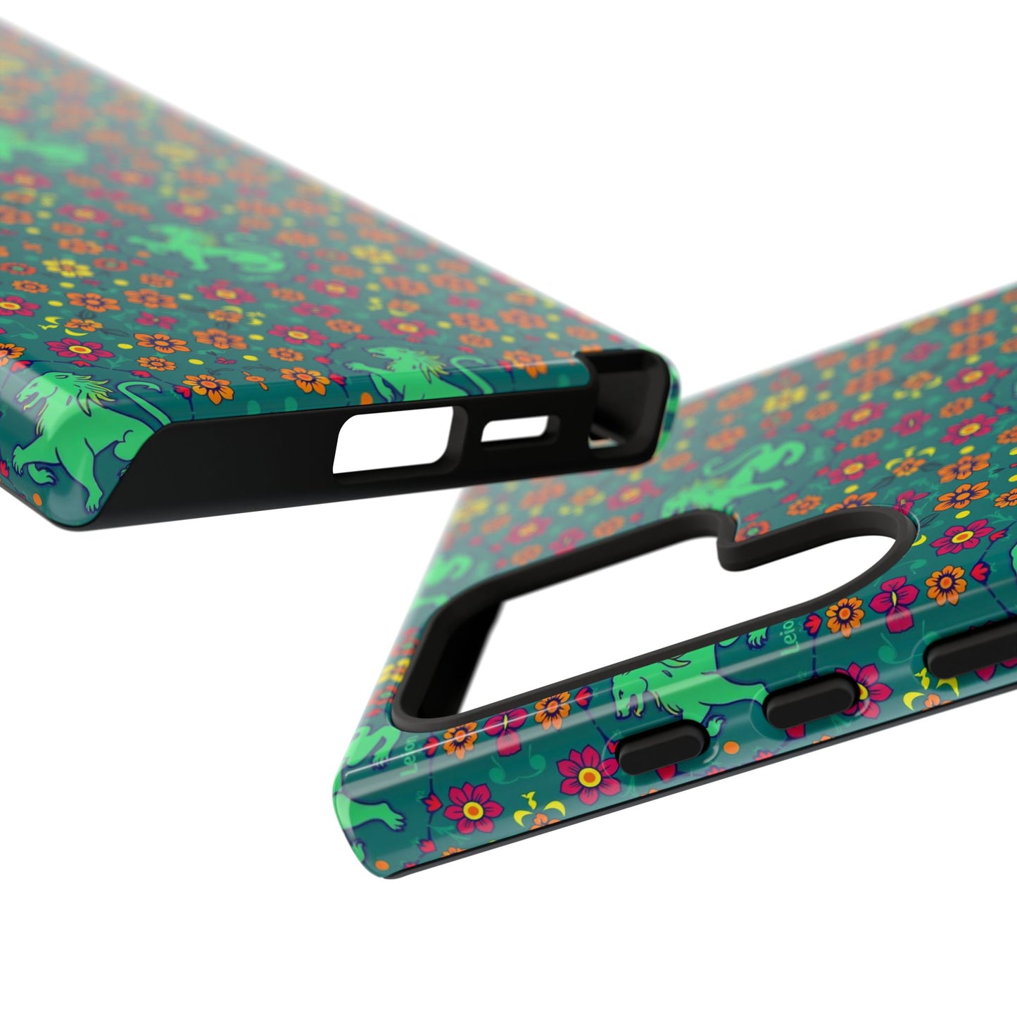 Tough Cases, Leo, Zodiac v3, Flower Pattern