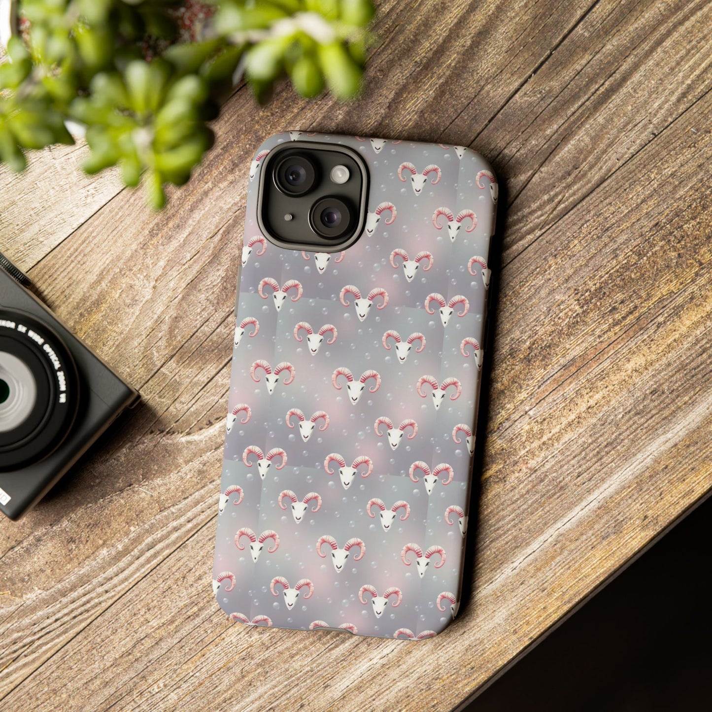 Tough Cases, Aries, Zodiac v2, Bubble Pattern