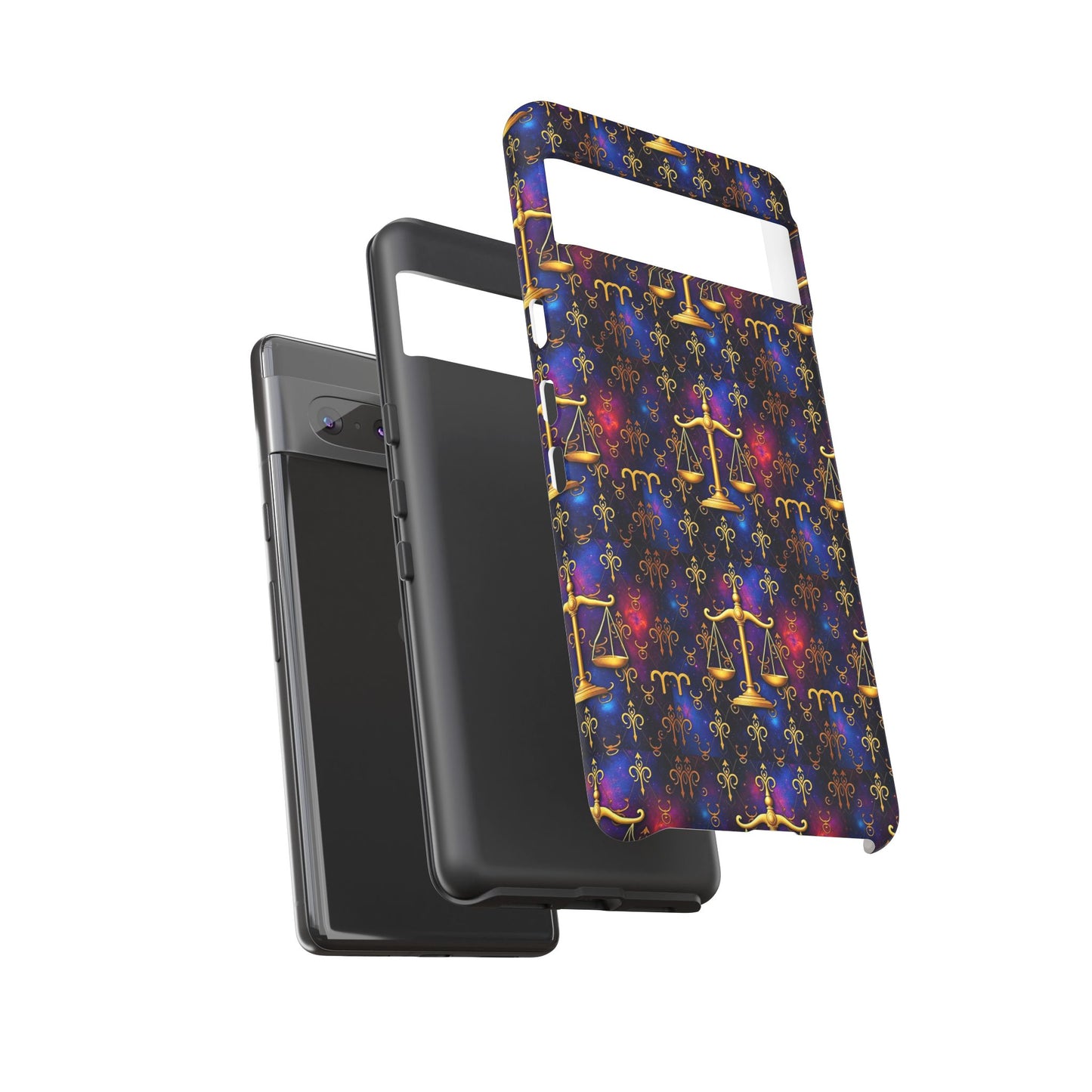 Tough Cases, Libra, Zodiac v2, Metal Pattern