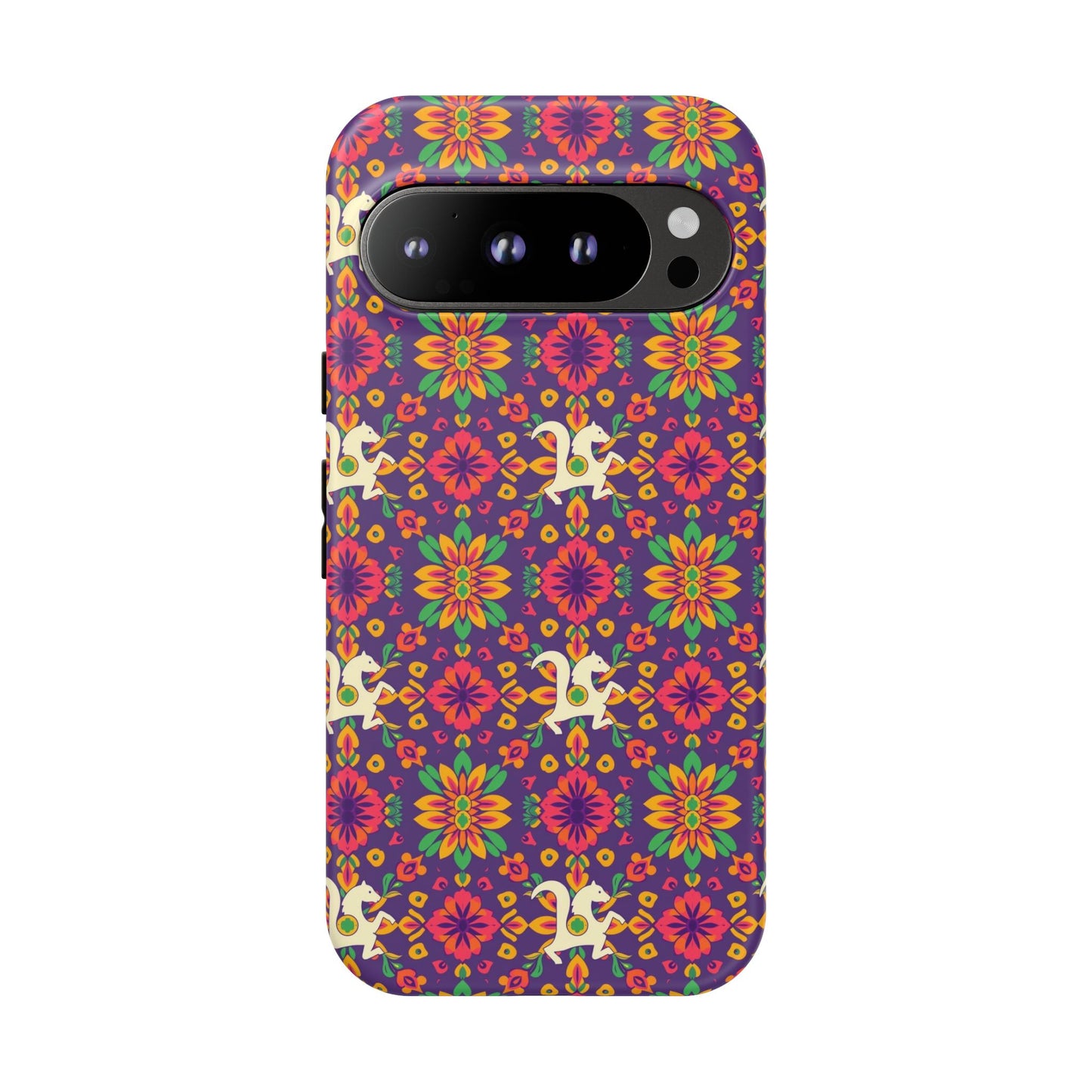 Tough Cases, Aquarius, Zodiac v1, Flower Pattern