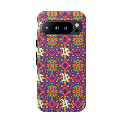 Tough Cases, Aquarius, Zodiac v1, Flower Pattern