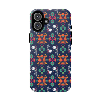 Tough Cases, Pisces, Zodiac, Flower Pattern