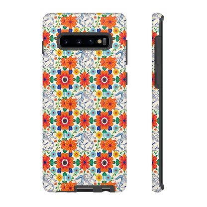 Tough Cases, Virgo, Zodiac v4, Flower Pattern