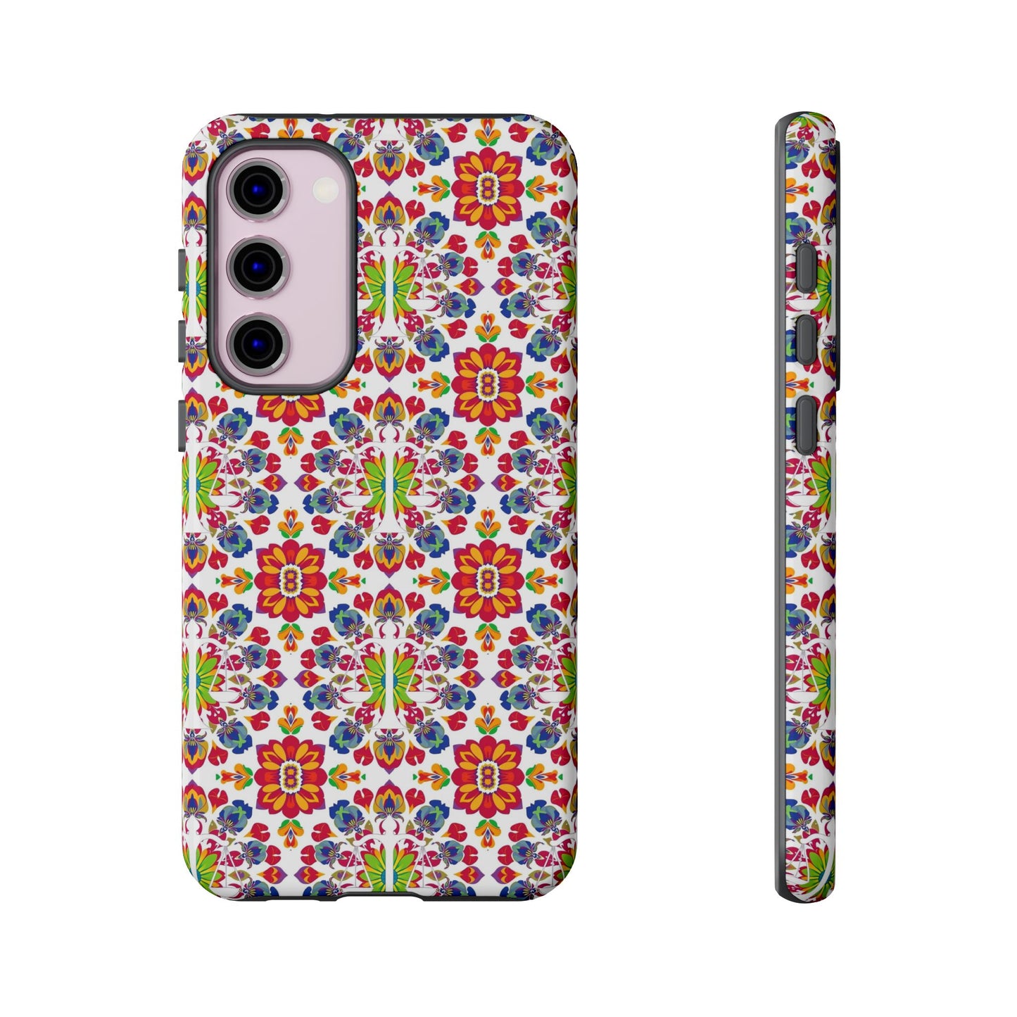 Tough Cases, Libra, Zodiac v1, Flower Pattern