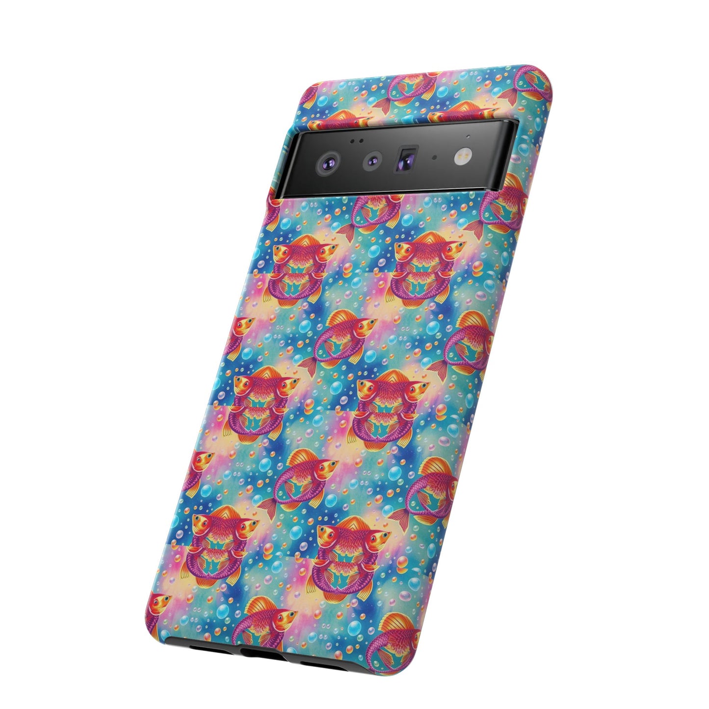 Tough Cases, Pisces, Zodiac v1, Bubble Pattern