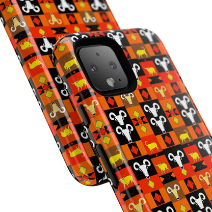 Tough Cases, Taurus, Zodiac v1, Shape Pattern