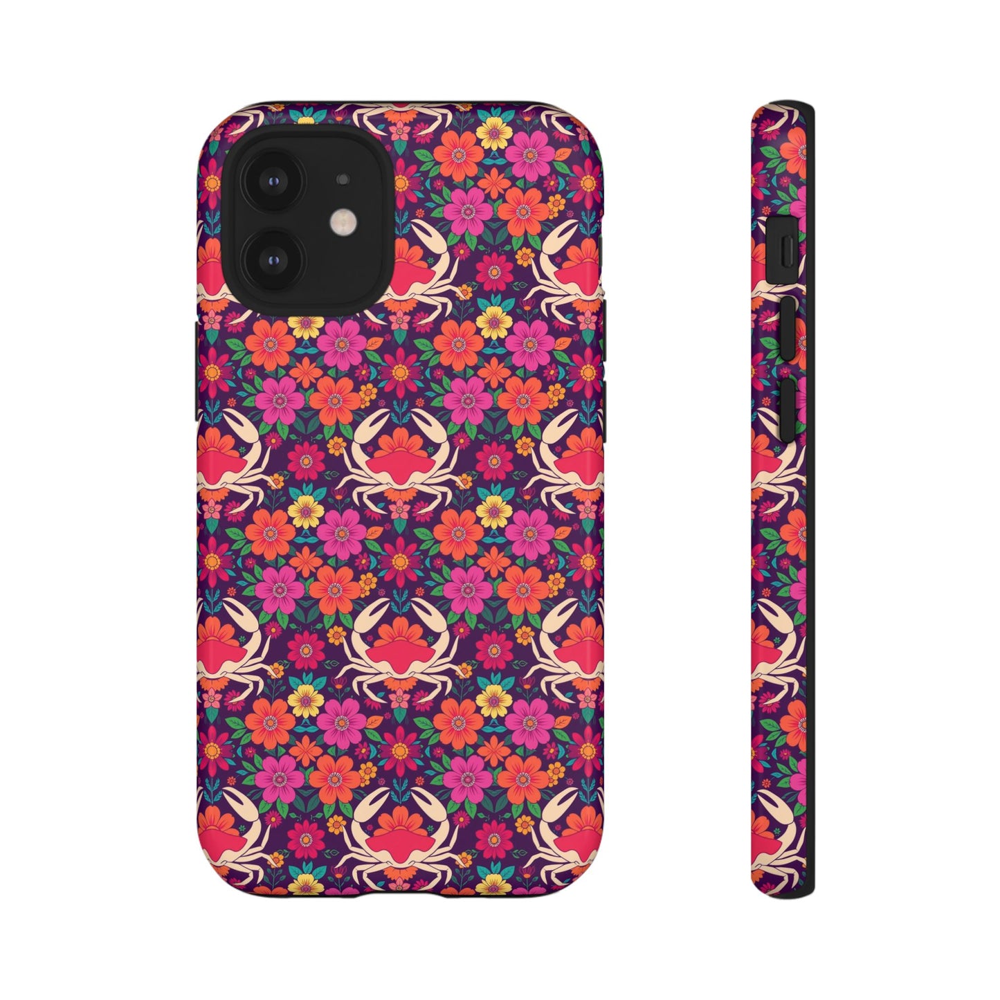 Tough Cases, Cancer, Zodiac v1, Flower Pattern
