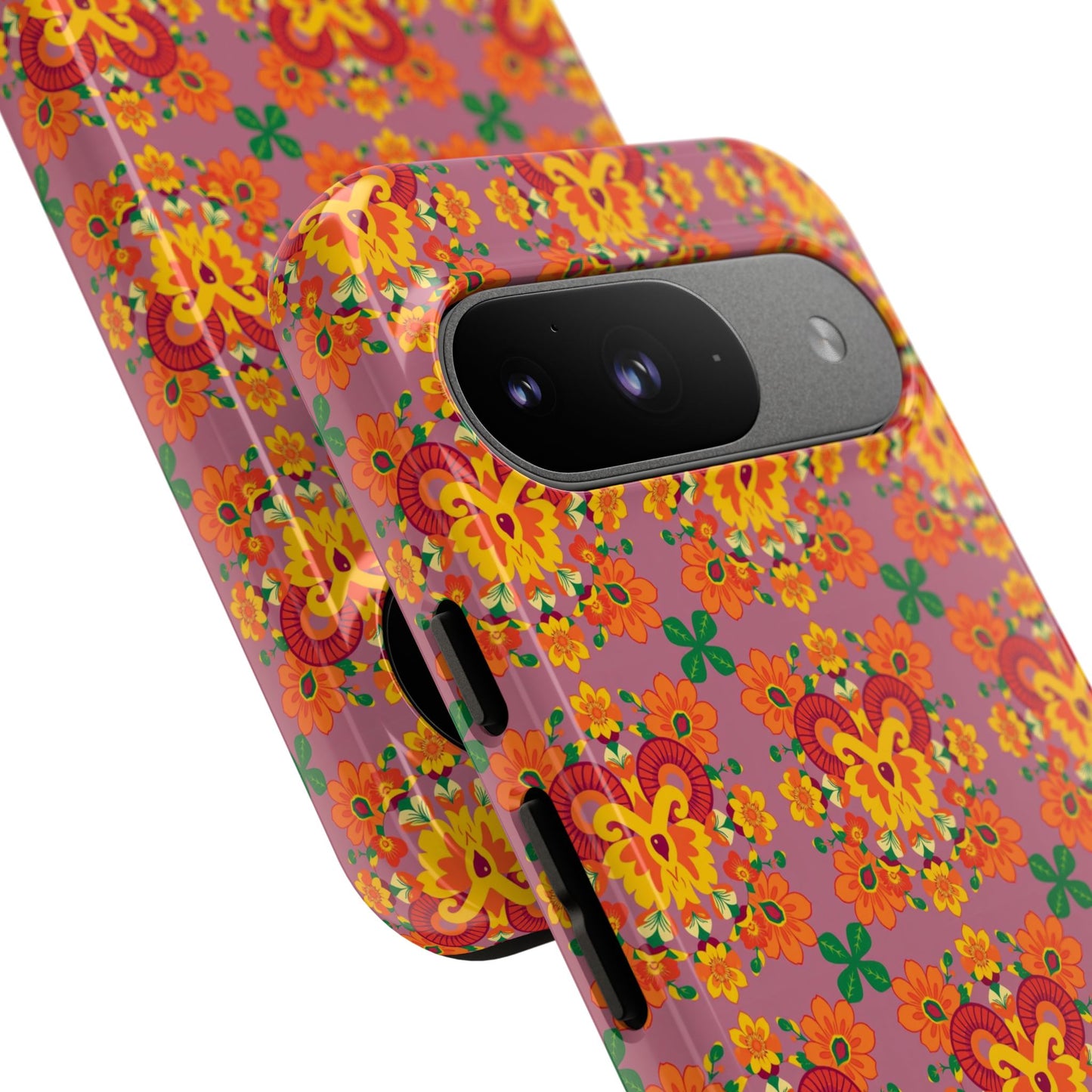 Tough Cases, Aries, Zodiac v1, Flower Pattern