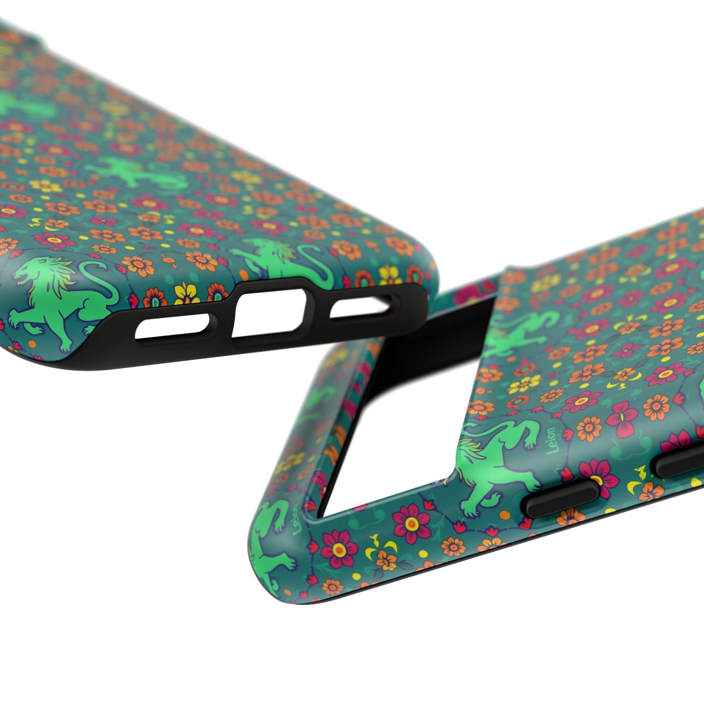 Tough Cases, Leo, Zodiac v3, Flower Pattern