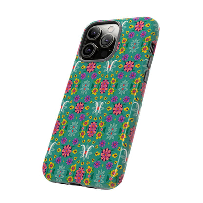 Tough Cases, Aquarius, Zodiac v4, Flower Pattern