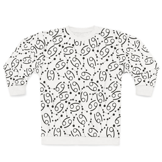 Zodiac AOP Unisex Sweatshirt Cancer Zodiac Sign