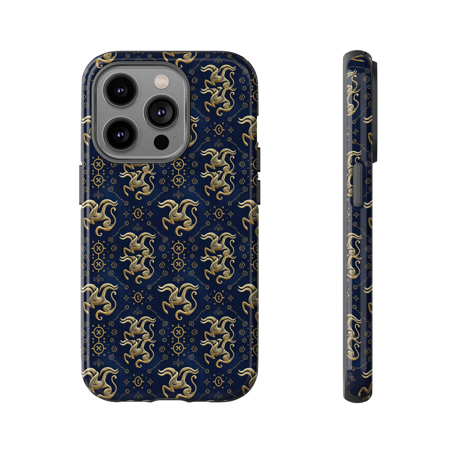 Tough Cases, Aquarius, Zodiac v2, Metal Pattern
