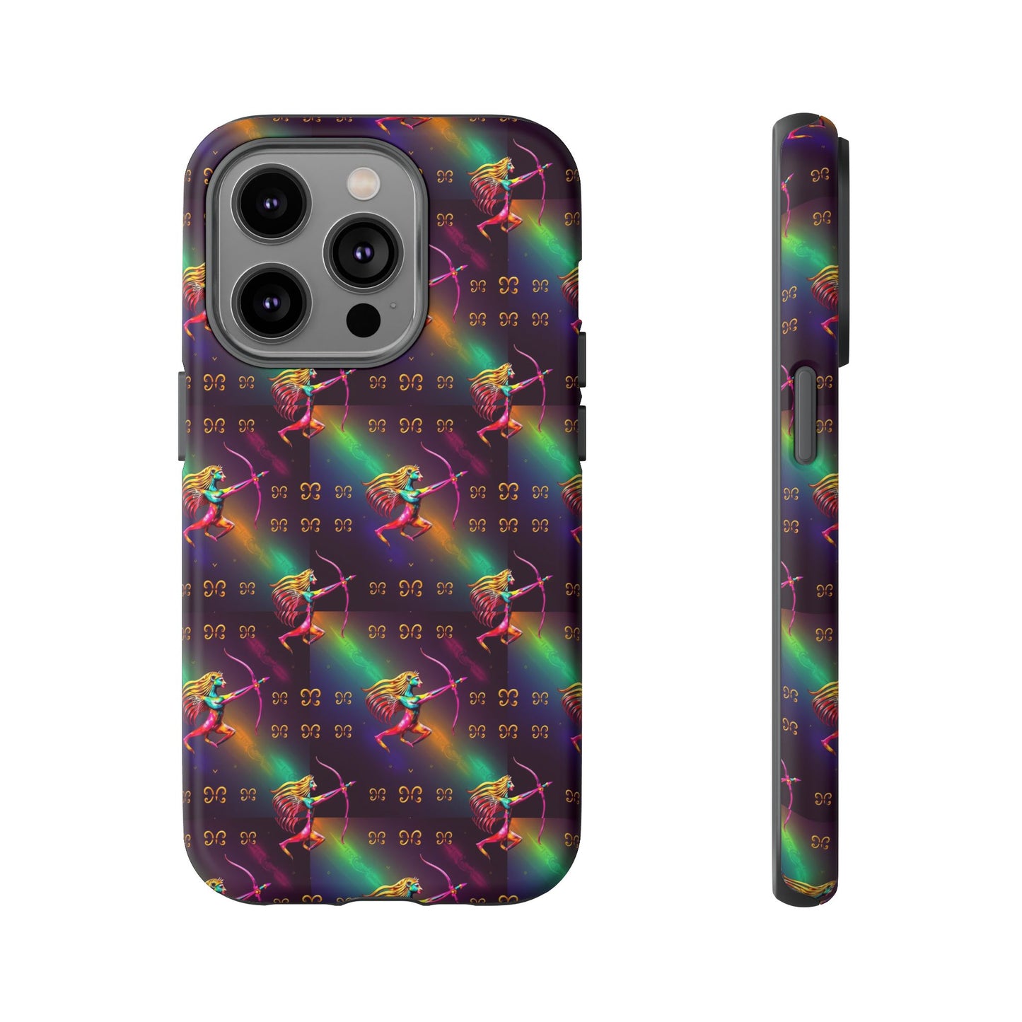 Tough Cases, Sagittarius, Zodiac v1, Metal Pattern