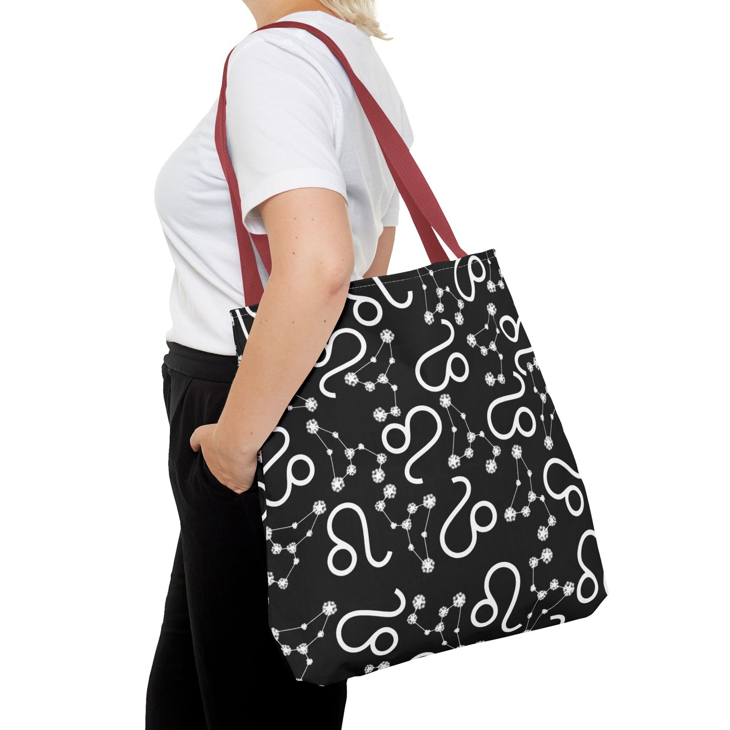 Tote Bag Leo Zodiac sign AOP